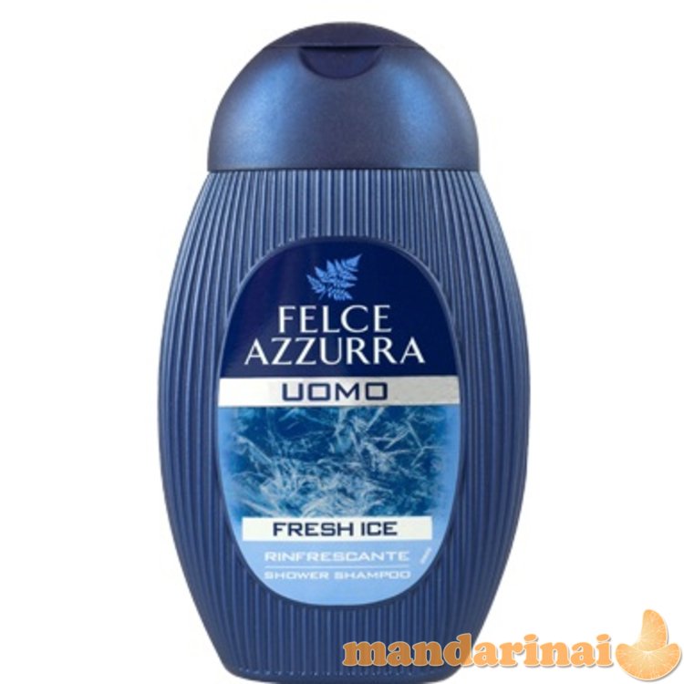 FELCE AZURRA Vyriškas šampūnas ir gelis 400ml Fresh Ice