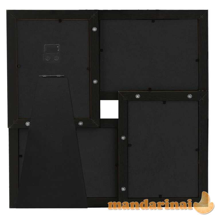 Rėmelis-koliažas, juodos spalvos, 4x(10x15cm) nuotraukoms
