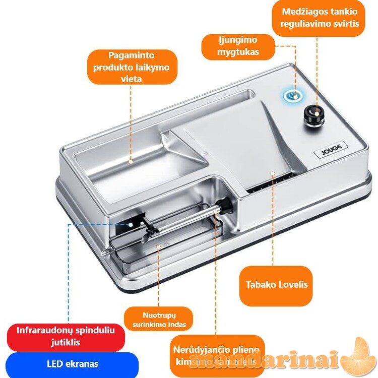 Elektrinis cigarečių kimšimo aparatas