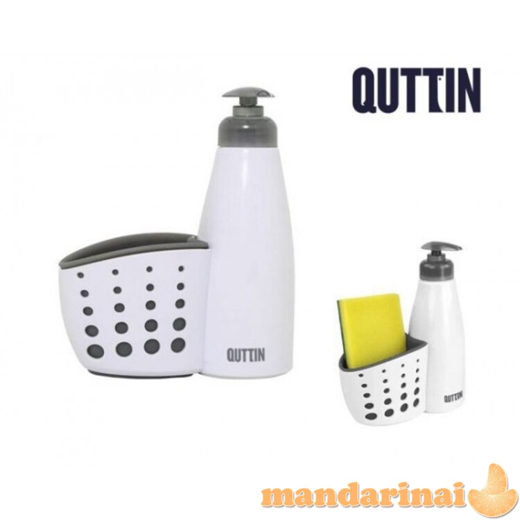 Dozatorius muilo/indų plovikliui su kempinės dėklu