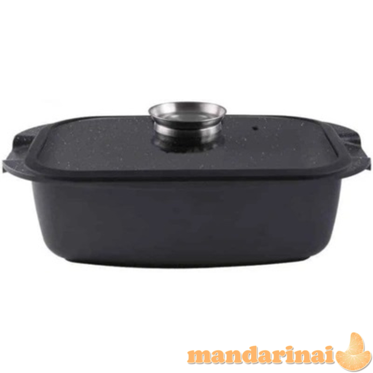 „Zwieger“ juodas akmuo Brytfanna 32cm 5l