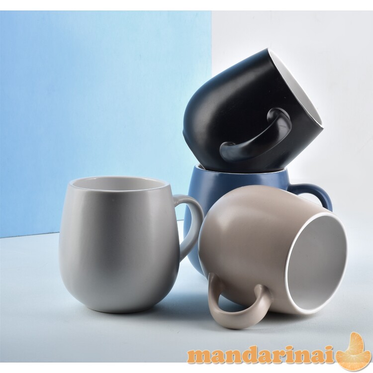 Sally Barrel Beige Kubek 500ml 8.5x13.5xH10.5cm puodelis 1