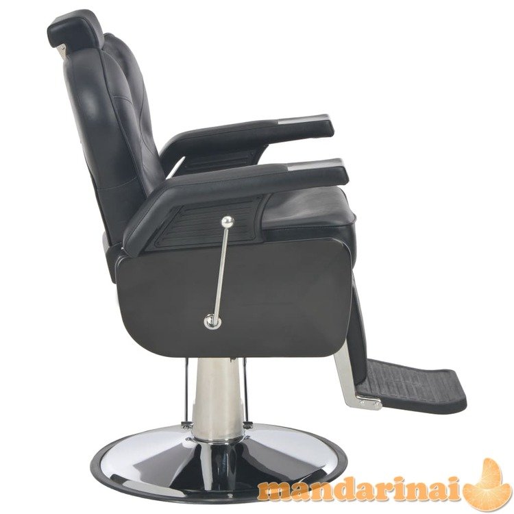 Kirpėjo kėdė, juoda, 72x68x98 cm, dirbtinė oda