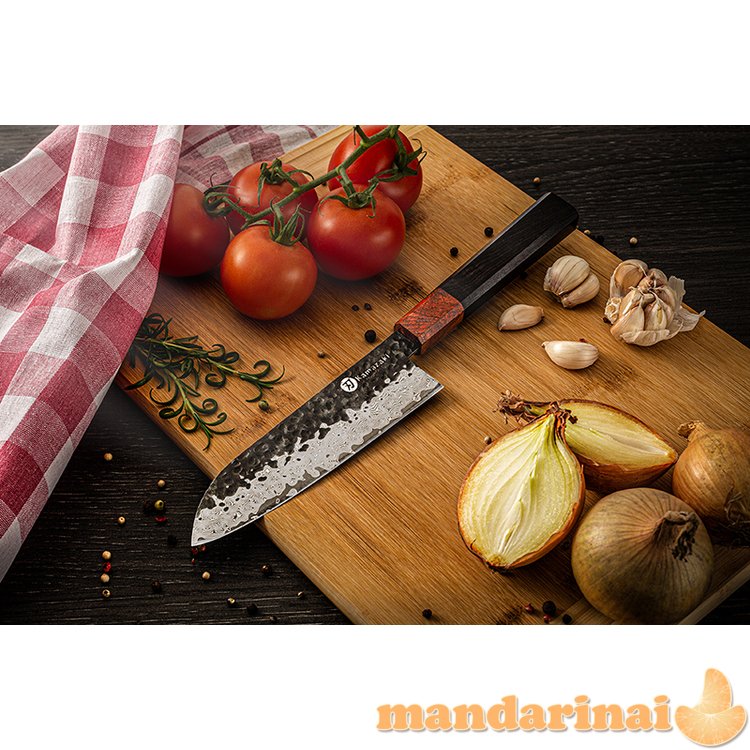 Damasko plieno peilis KAMAZAKI 