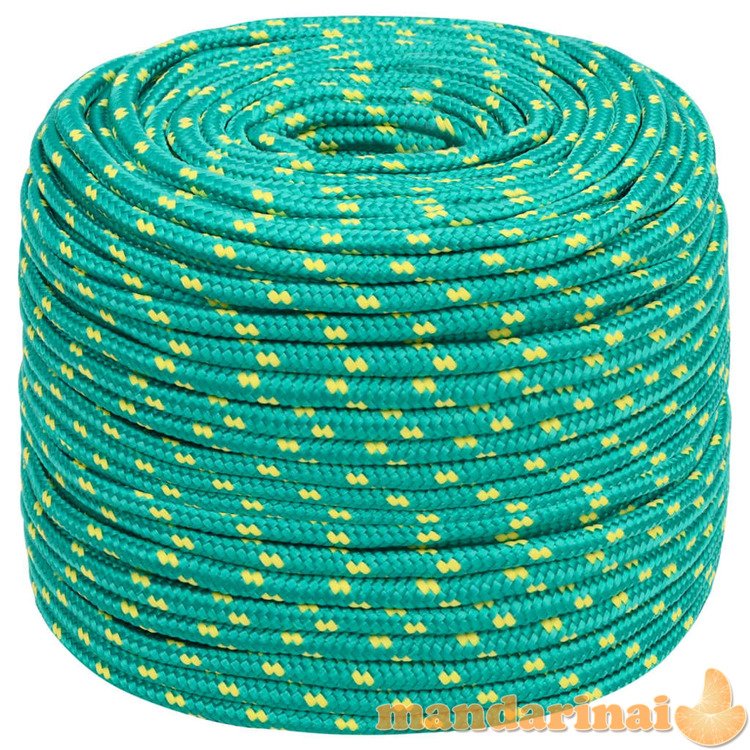 Valties virvė, žalios spalvos, 8mm, 250m, polipropilenas