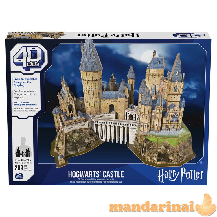 HARRY POTTER 4D dėlionė „Hogvartso pilis“