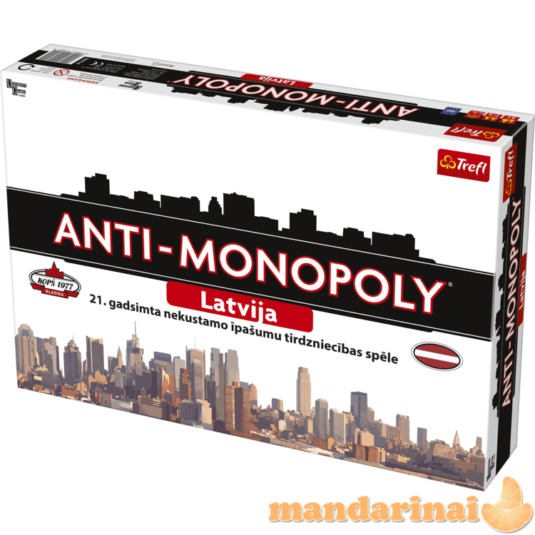 TREFL Board game Anti-Monopoly (In Latvian lang.)