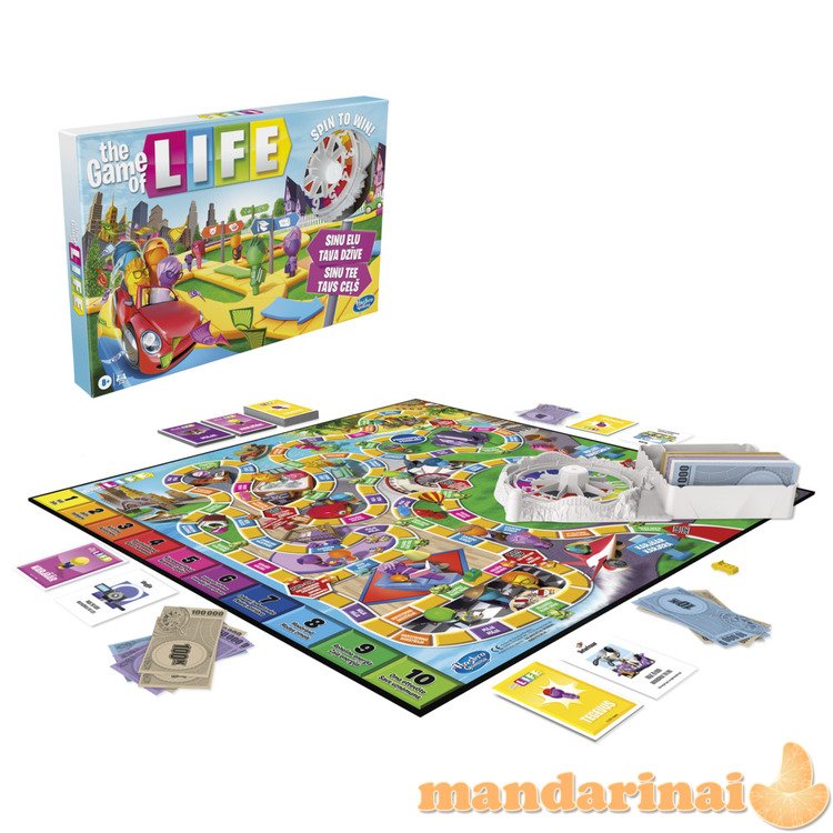 Board game Game of life (In Estonian and Latvian lang.)