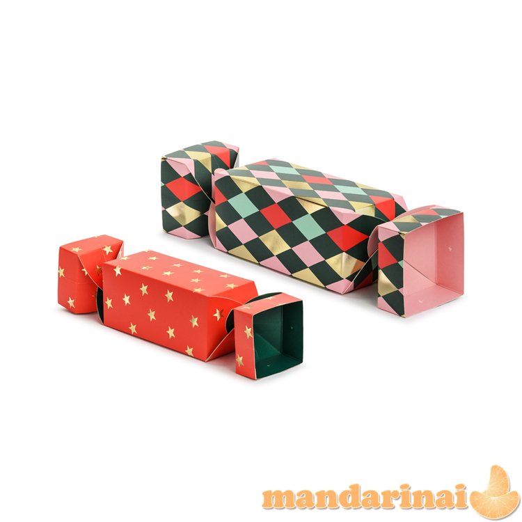Gift boxes Candies, mix, 7x37 cm - 9x47 cm (1 pkt / 2 pc.)