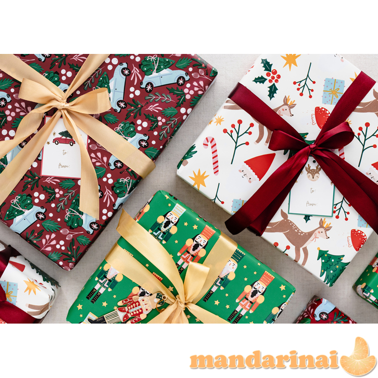 Wrapping paper - Nutcracker, 70x200 cm