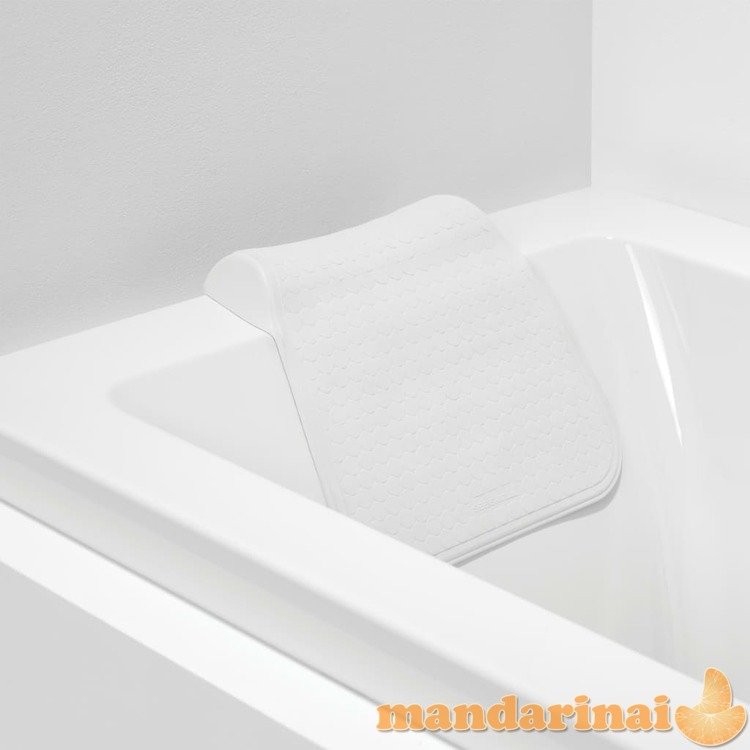 Sealskin vonios pagalvė rubelle, baltos spalvos