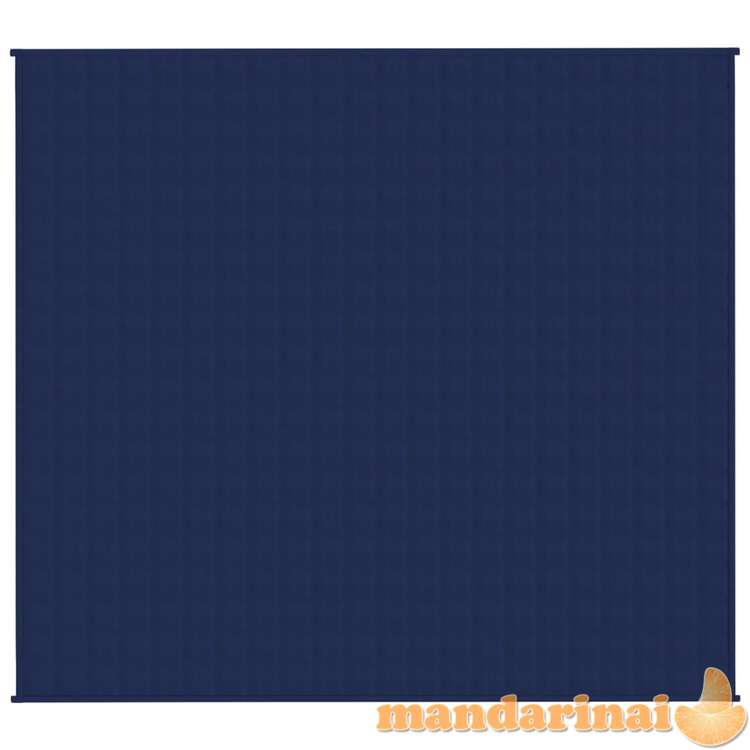 Sunki antklodė, mėlynos spalvos, 200x220cm, audinys, 13kg