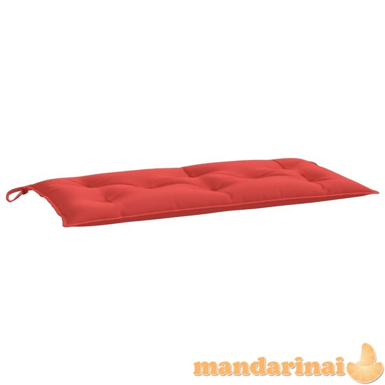 Sodo suoliuko pagalvėlė, raudonos spalvos, 110x50x7cm, audinys