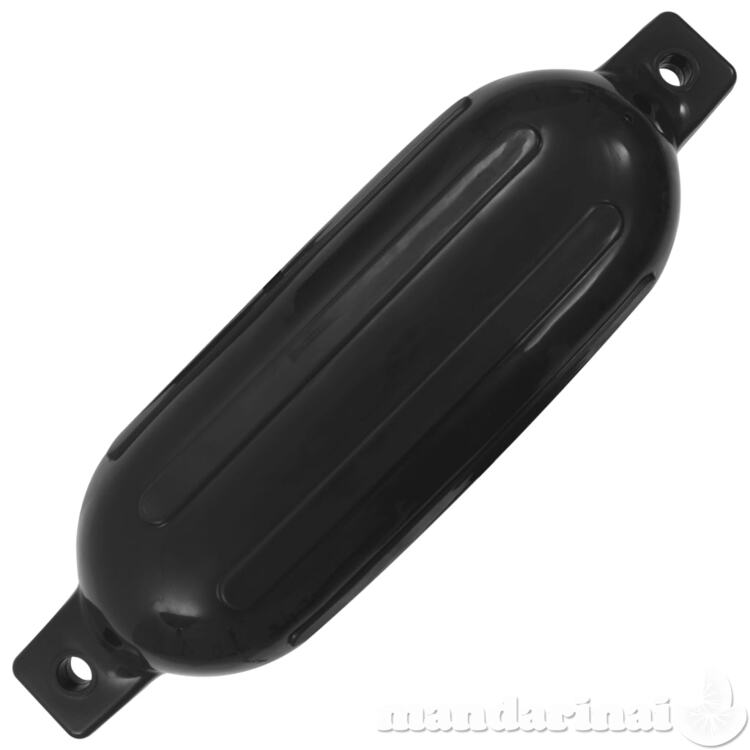 Valties bortų apsaugos, 4vnt., juodos spalvos, 58,5x16,5cm, pvc