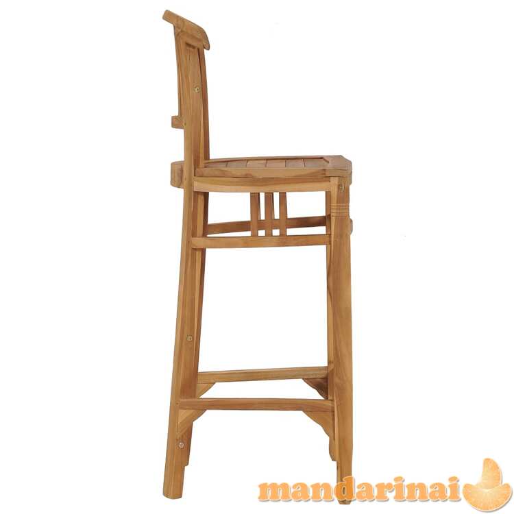 Baro kėdė, tikmedžio medienos masyvas
