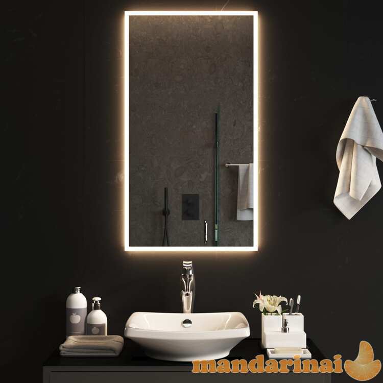 Vonios kambario led veidrodis, 50x90cm