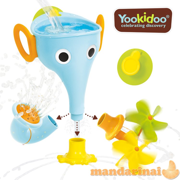 YOOKIDOO Vonios žaislas „Drambliukas“, mėlynas