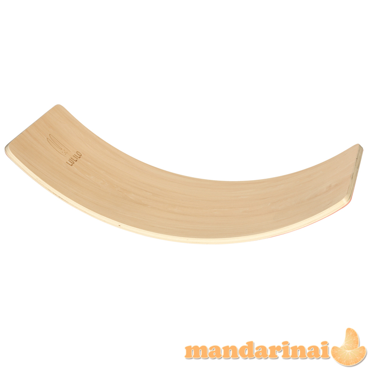 LULILO Ajlo balansinė lenta su rožiniu veltiniu 2