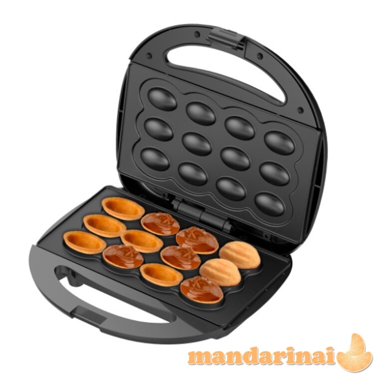 Adler AD 3071 Žemės riešutų skrudintuvo pyrago forma elektrinė 12 vnt 1400W 1