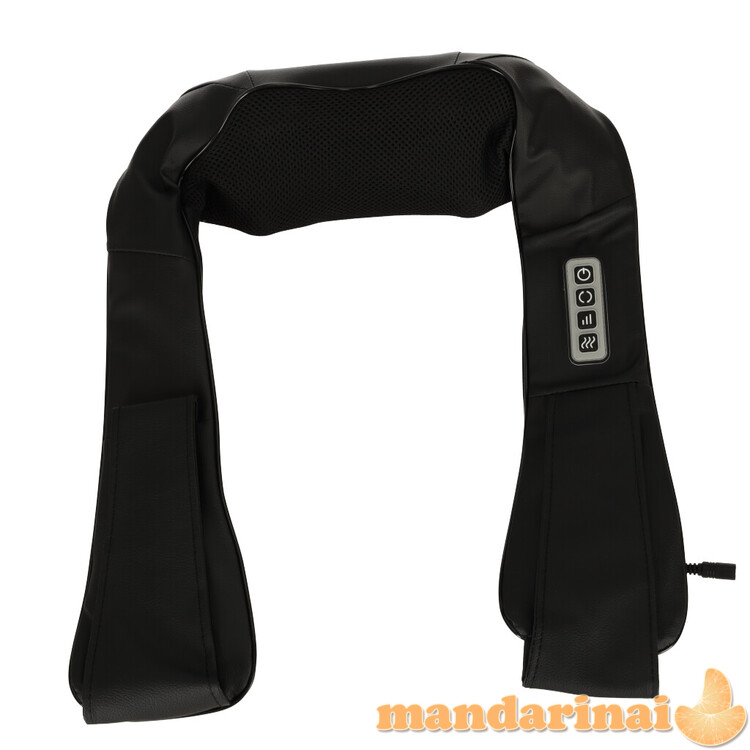 Shiatsu kaklą, kaklą nugarą šildantis masažinis apykaklės masažuoklis