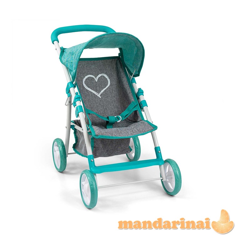 Milly Mally lėlių vežimėlis Natalie Prestige Mint