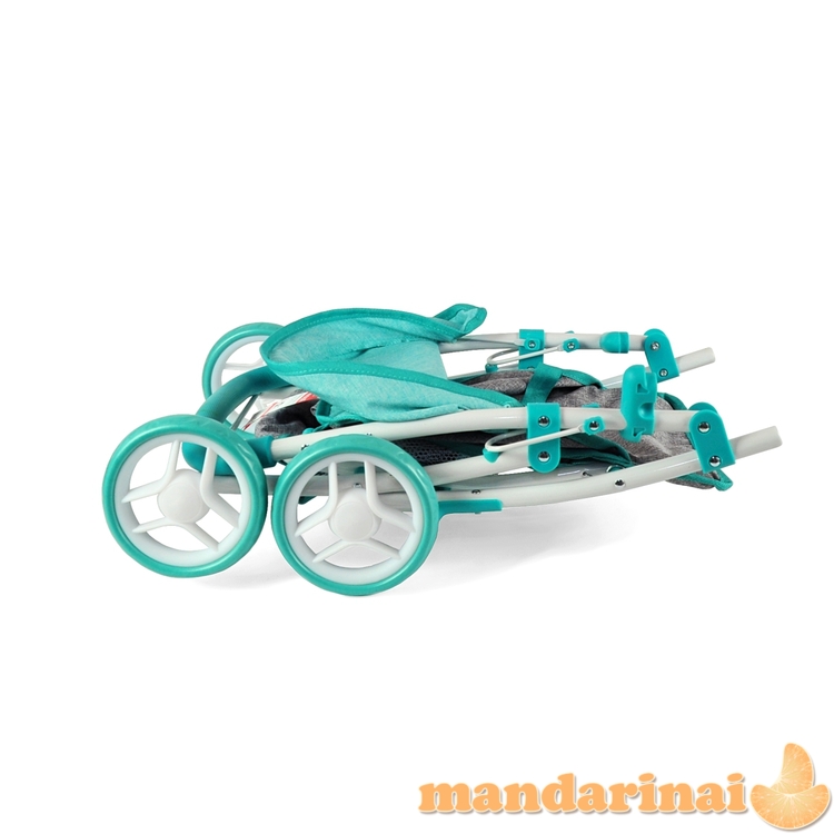 Milly Mally lėlių vežimėlis Natalie Prestige Mint