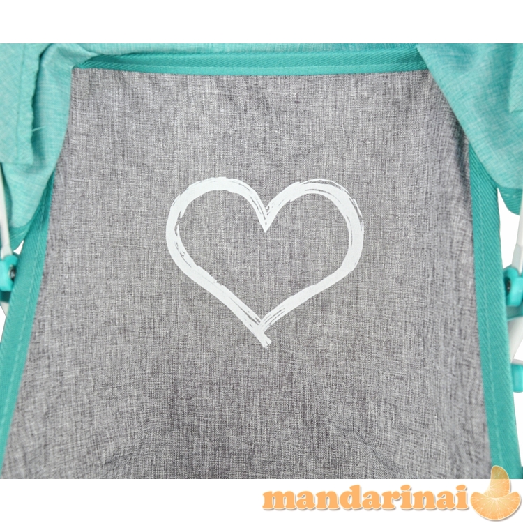 Milly Mally lėlių vežimėlis Natalie Prestige Mint