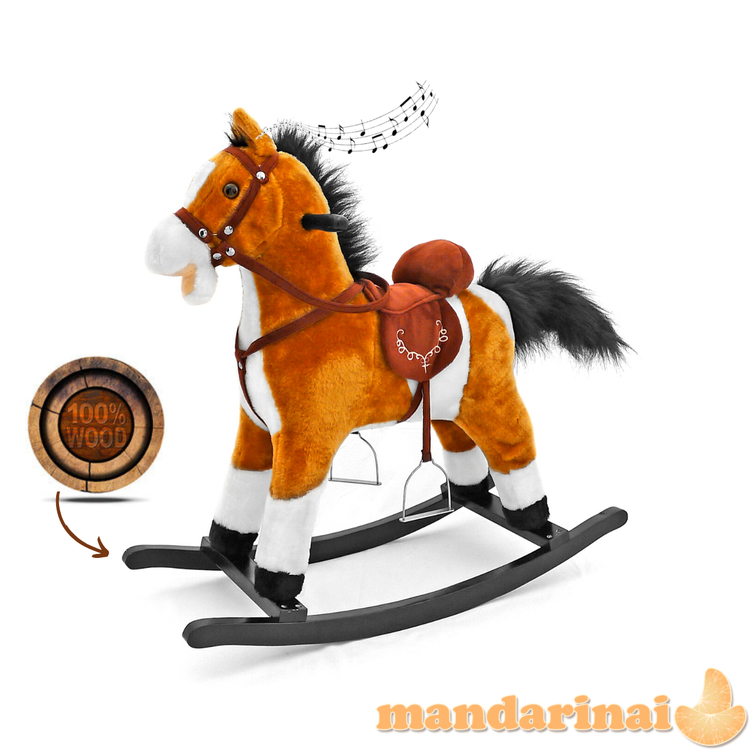 Milly Mally Rocking Horse Mustang Šviesiai Ruda