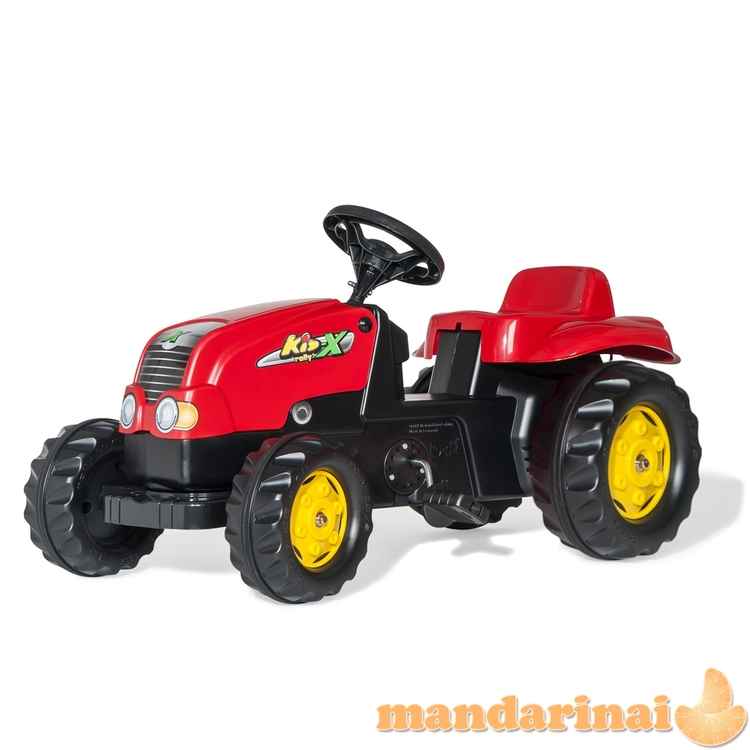 Rolly Toys 012121 Rolly Kid traktorius su priekaba Red