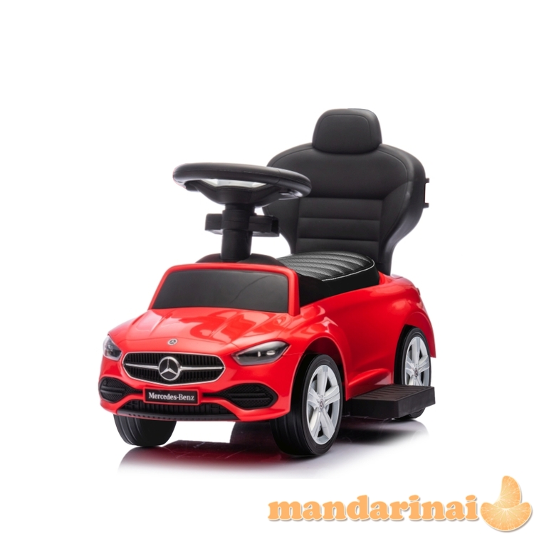 Transporto priemonė su rankena MERCEDES C-Class Deluxe Red