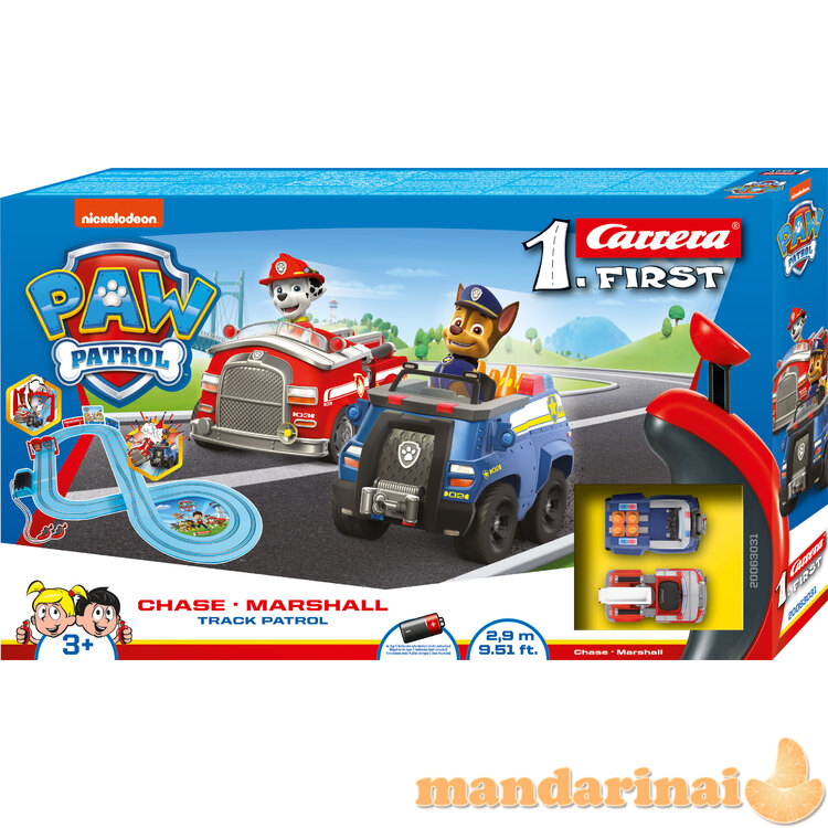 Carrera First 20063031 Paw Patrol - Track Patrol 2,9m