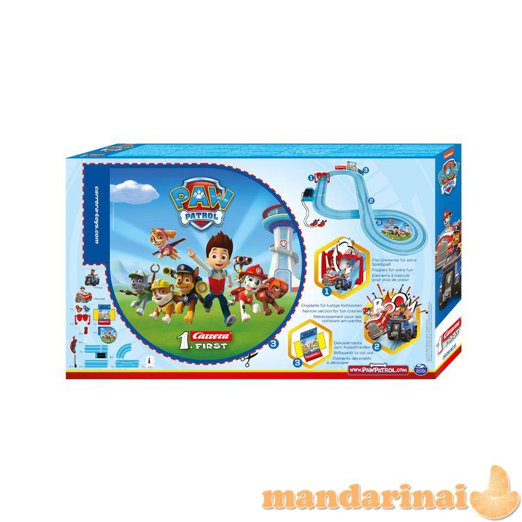 Carrera First 20063031 Paw Patrol - Track Patrol 2,9m