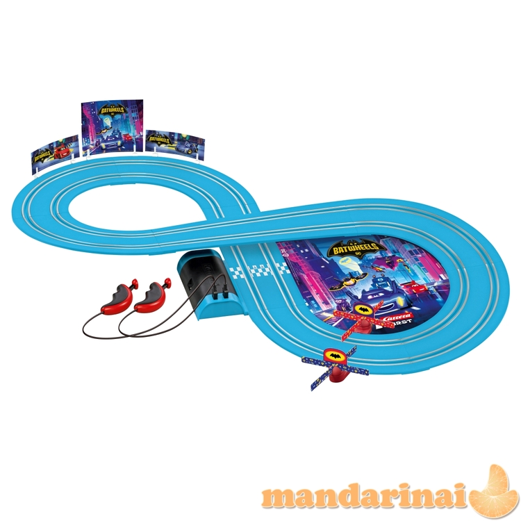 Carrera First 20063047 Batwheels Laikas veikti 2,4m