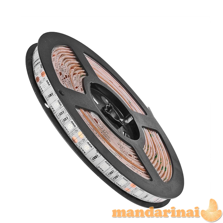 Pilno spektro drėgmei atspari led šviesos juosta augalams auginti su maitinimo šaltiniu