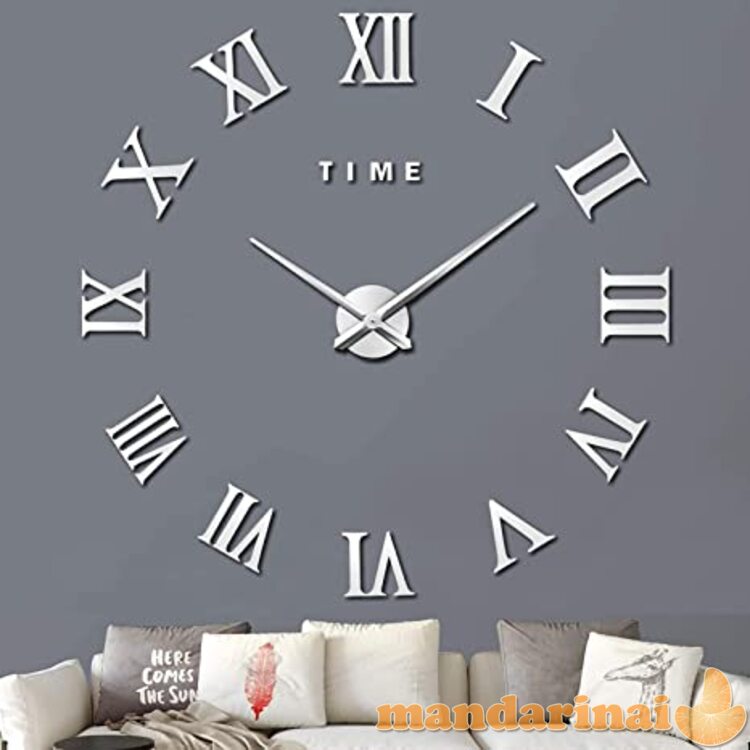 3D sieninis laikrodis Romėniškas