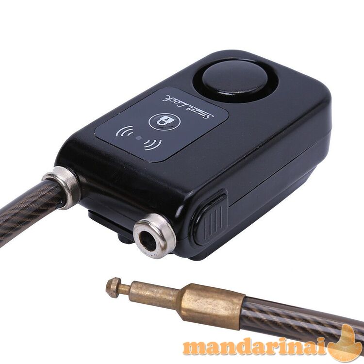 Išmanioji dviračio spyna su signalizacija