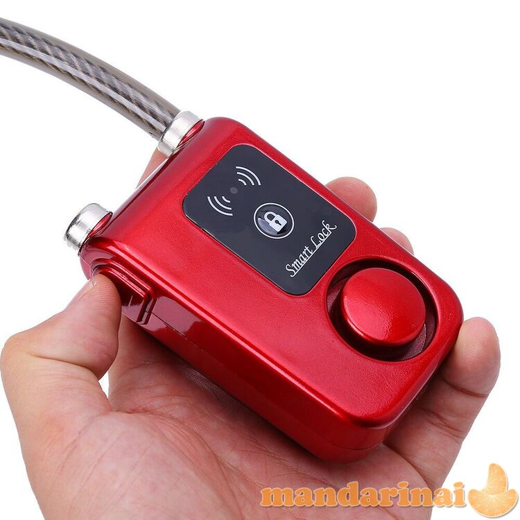 Išmanioji dviračio spyna su signalizacija