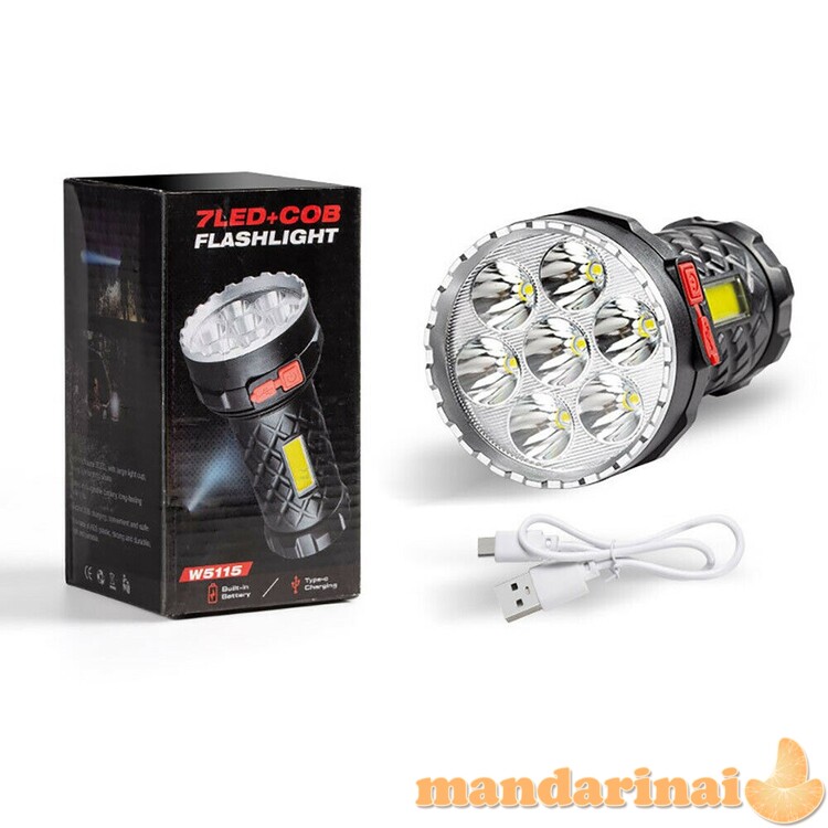 Pakraunamas 7 LED modulių prožektorius