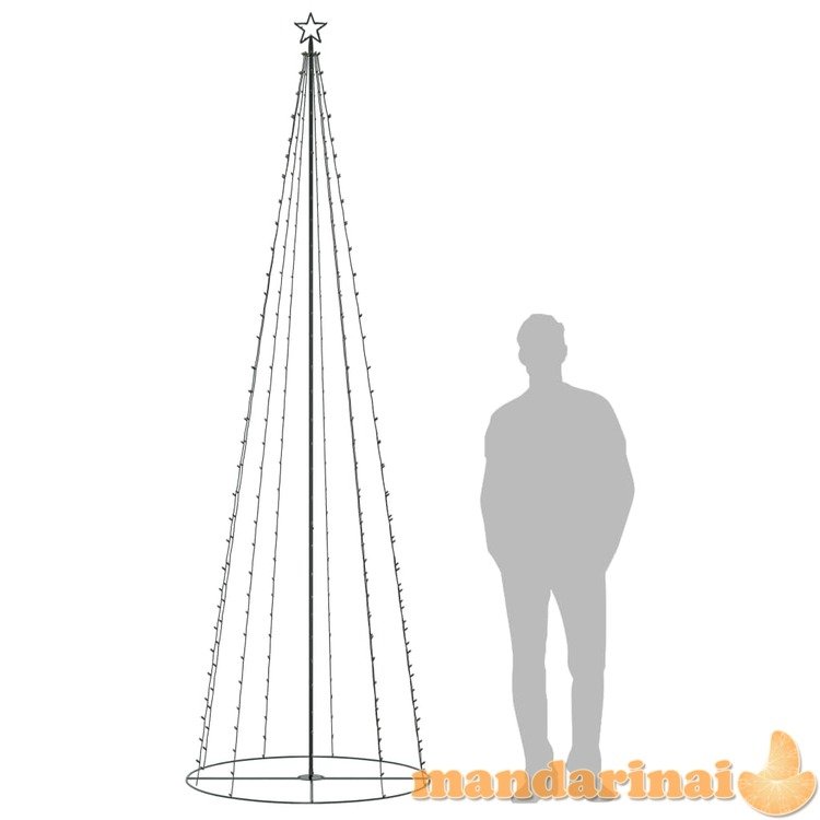 Kalėdų eglutė, 100x300cm, kūgio formos, 330 led lempučių
