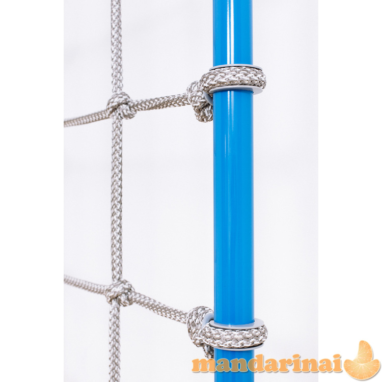 Sporto kompleksas (gimnastikos sienelė) SANRO S4 &scaron;viesiai violetinė-žydra, 219,6x70,2x119cm