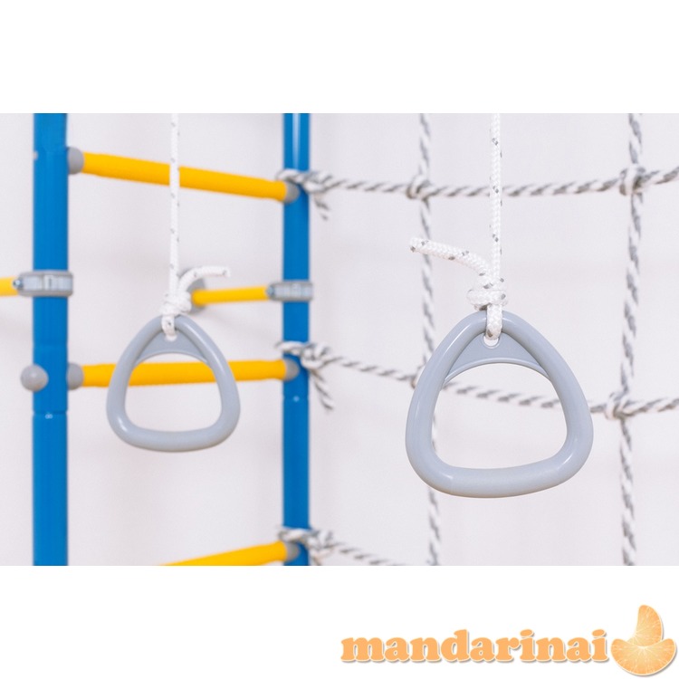 Sporto kompleksas (gimnastikos sienelė) SANRO S4 &scaron;viesiai violetinė-žydra, 219,6x70,2x119cm