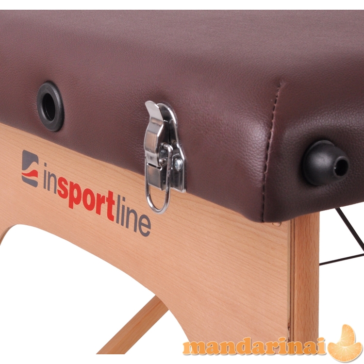 Mobilus medinis masažo stalas 2 dalių inSPORTline Taisage 10