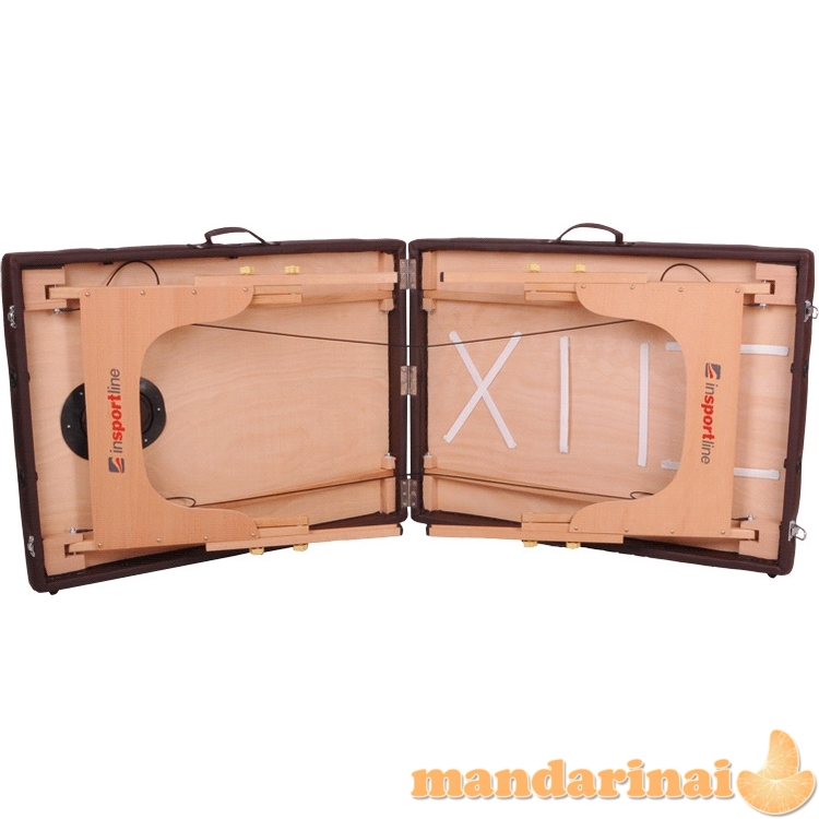 Mobilus medinis masažo stalas 2 dalių inSPORTline Taisage 6