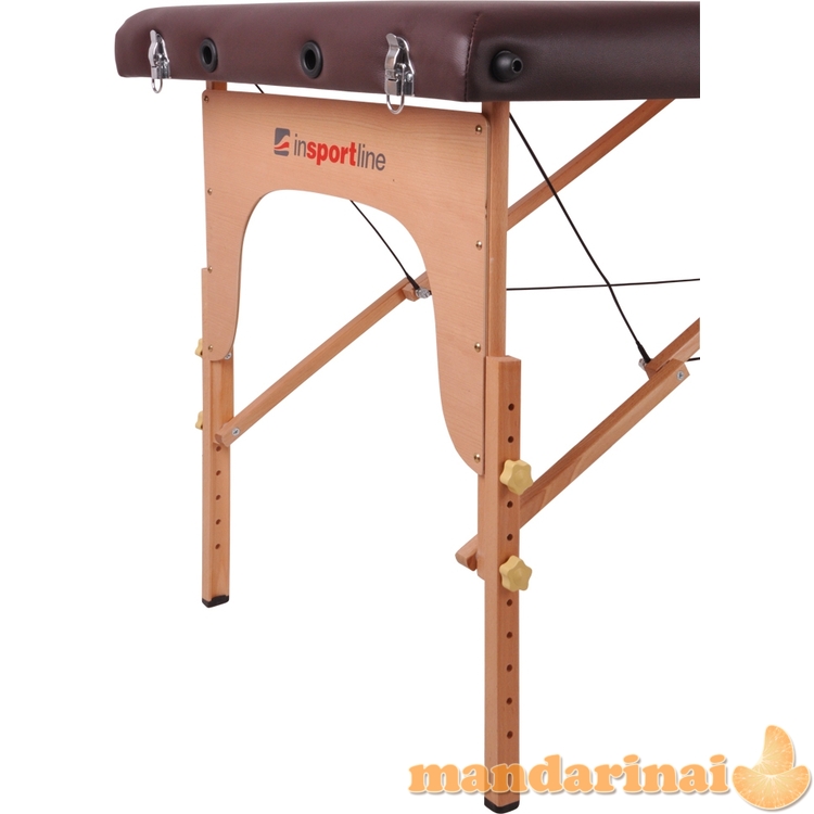 Mobilus medinis masažo stalas 2 dalių inSPORTline Taisage 11