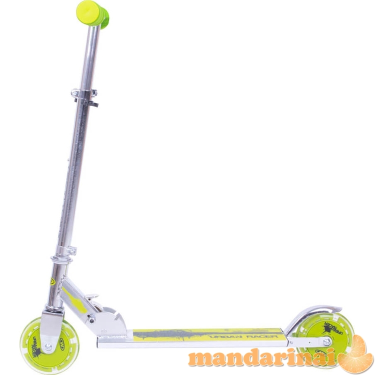 Sulankstomas paspirtukas su &scaron;viečiančiais ratukais Worker Racer Urban Boy (iki 50 kg)