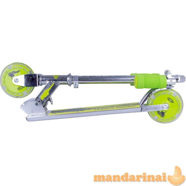 Sulankstomas paspirtukas su &scaron;viečiančiais ratukais Worker Racer Urban Boy (iki 50 kg)