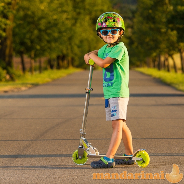Sulankstomas paspirtukas su &scaron;viečiančiais ratukais Worker Racer Urban Boy (iki 50 kg)