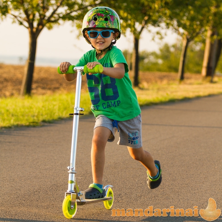 Sulankstomas paspirtukas su &scaron;viečiančiais ratukais Worker Racer Urban Boy (iki 50 kg)