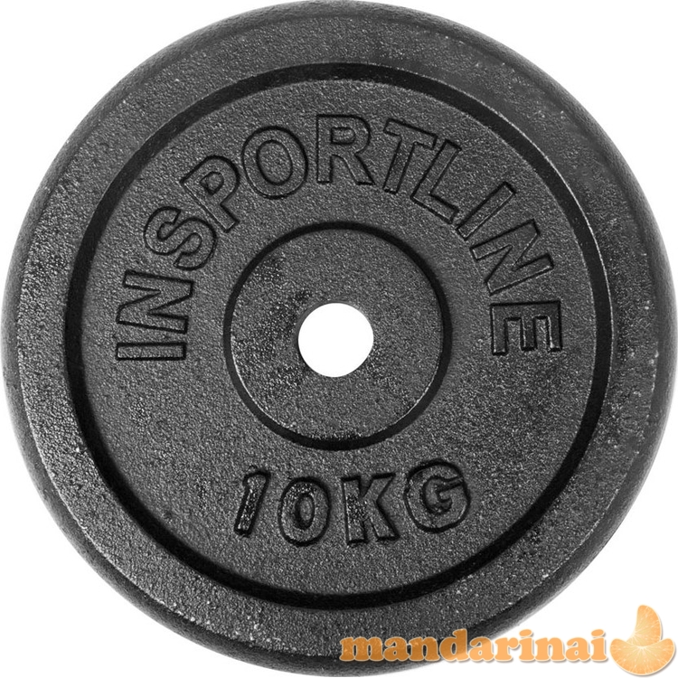 Plieninis svoris grifui 30mm inSPORTline 10kg
