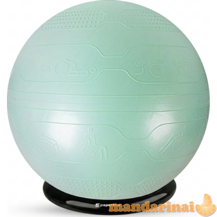 Exercise Ball inSPORTline Stretch Ball 65 cm w/ BallBase